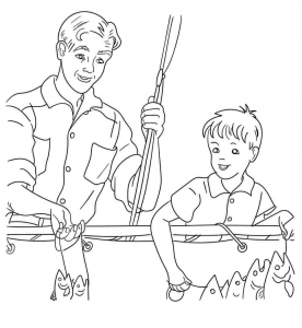 Fathers Day Pictures To Color