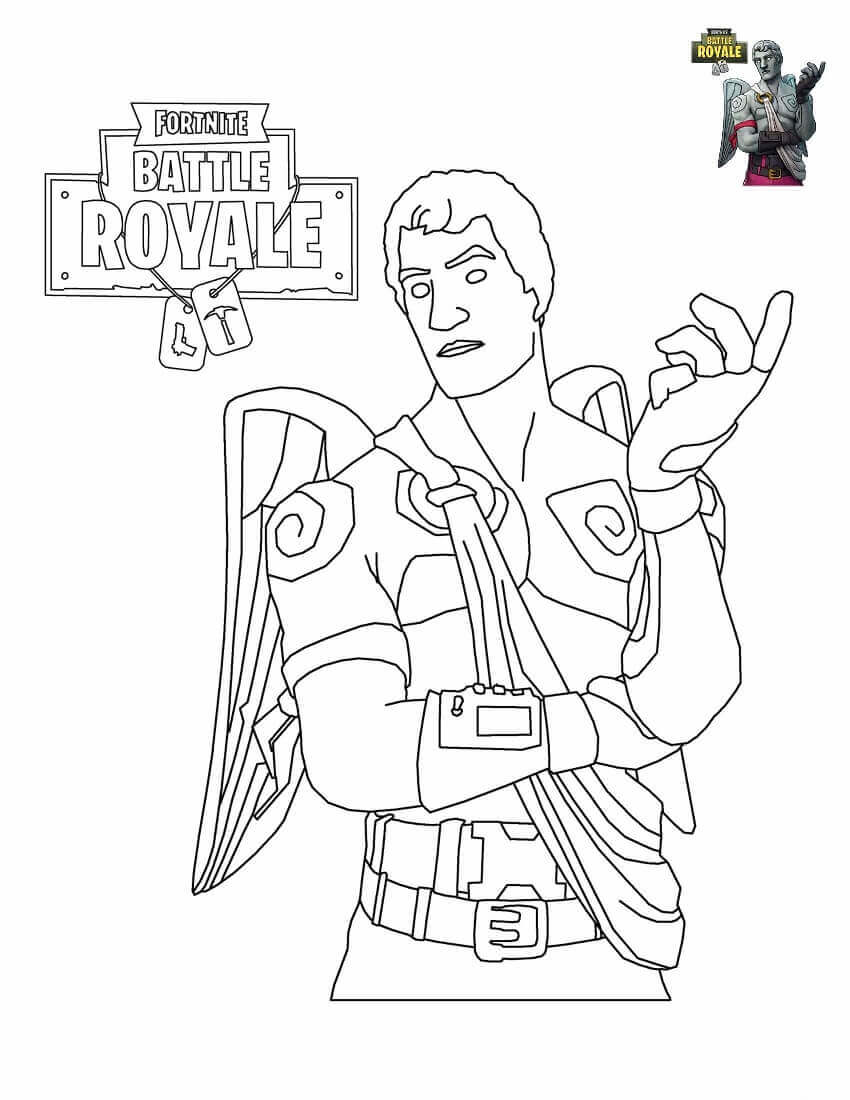 Fortnite Coloring Sheets To Print