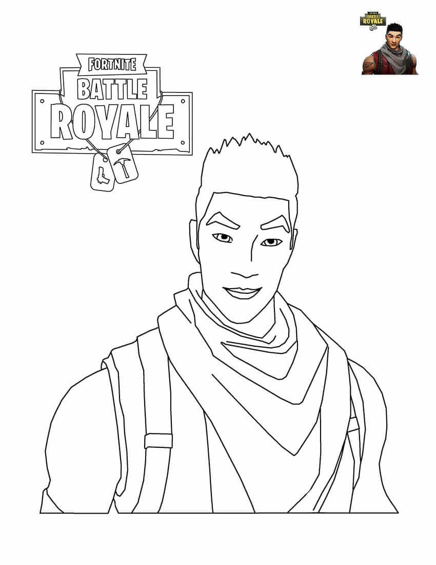 fortnite llama free coloring pages