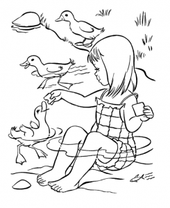 Free Summer Coloring Pages