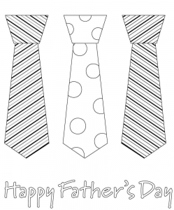 Happy Fathers Day Coloring Pages For Kids