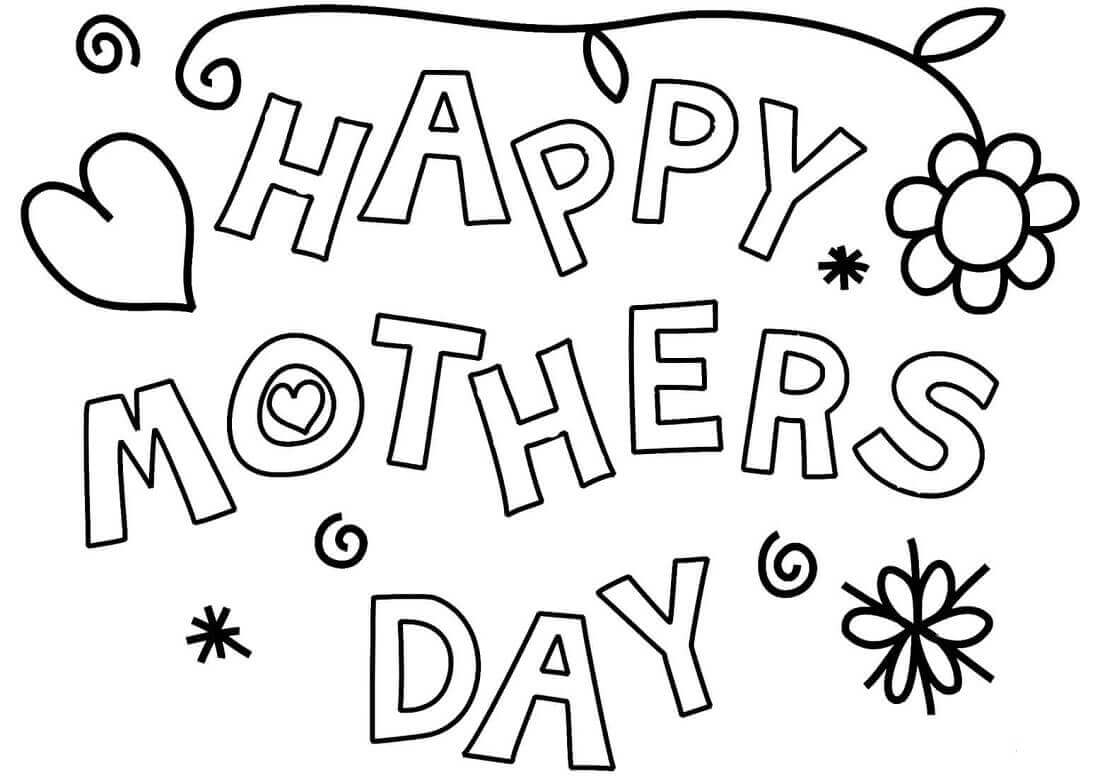 30 Free Printable Mother s Day Coloring Pages