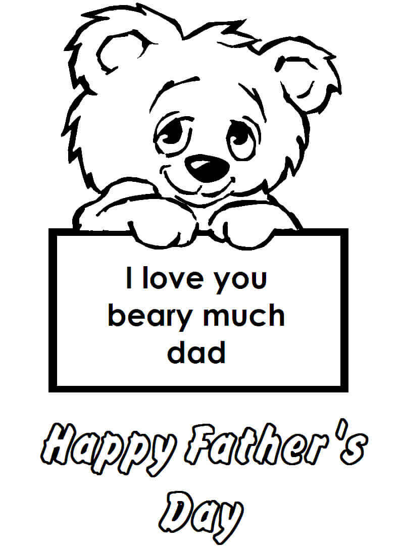 30 Free Printable Father s Day Coloring Pages