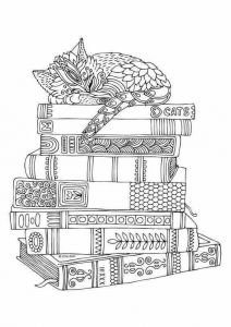 Kitten Coloring Pages For Adults