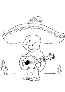 Mexican Culture Colorinng Sheets