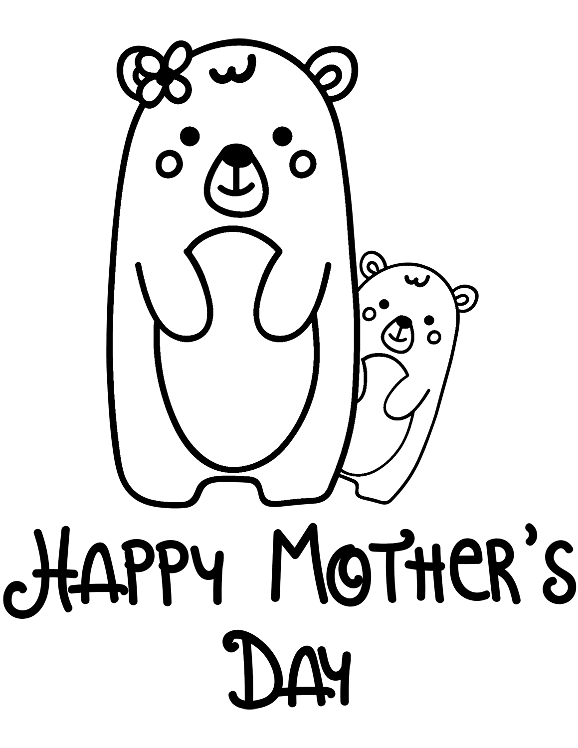 Download 30 Free Printable Mother's Day Coloring Pages