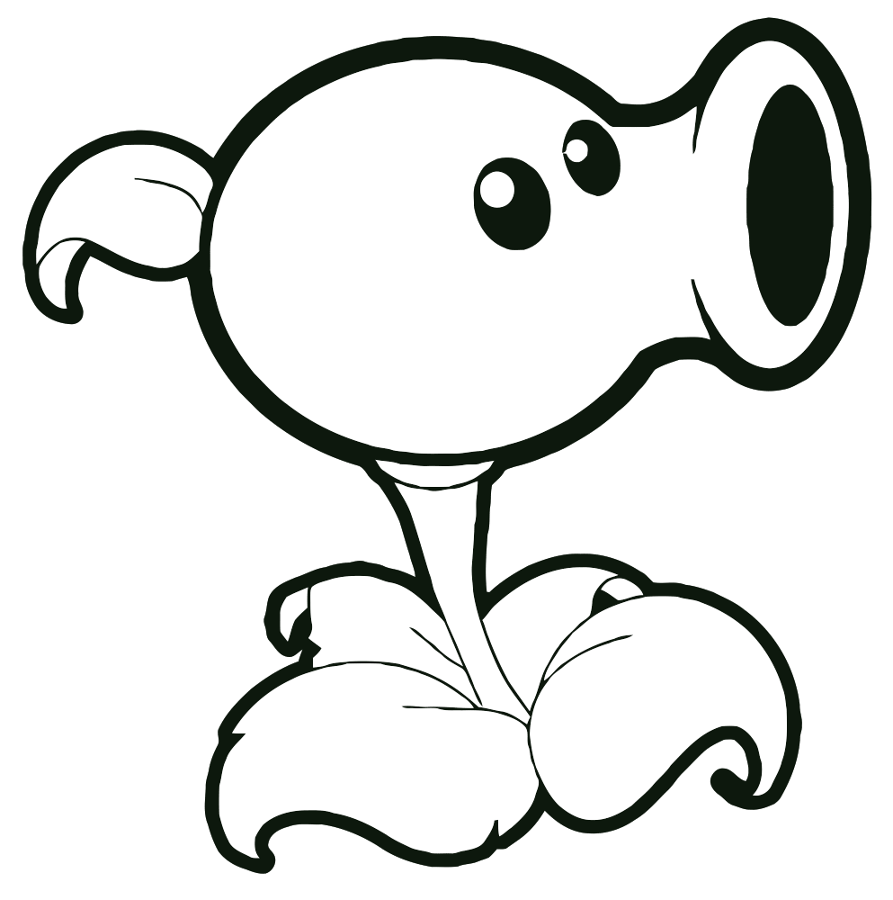 plants vs zombies 2 coloring pages moon flower