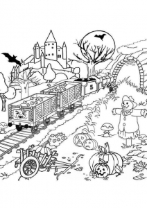 S C Ruffy From Thomas The Train Coloring Pages