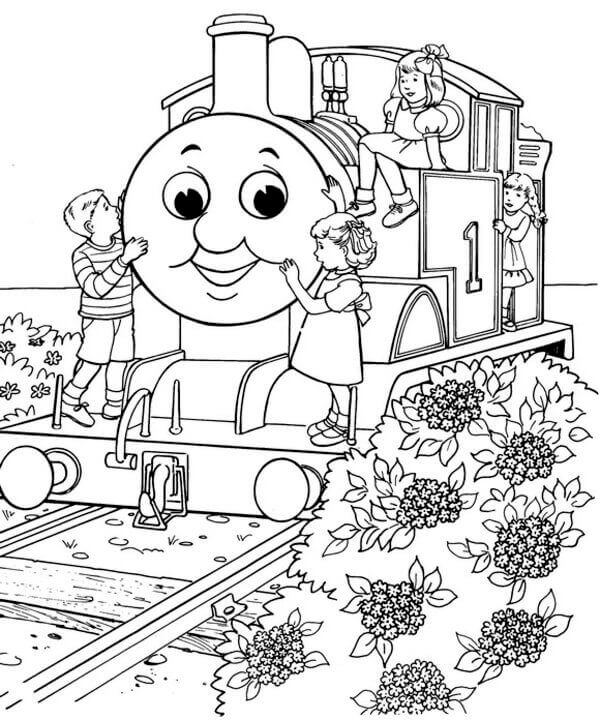 Download 30 Free Printable Thomas the Train Coloring Pages - ScribbleFun