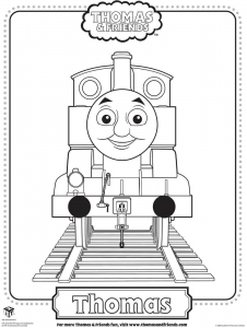 Thomas The Tank Engine Coloring Pages