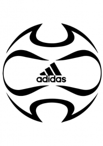 Adidas Soccer Ball Coloring Pages
