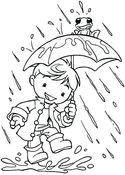 Rainy Day Coloring Pages Collection For Kids Coloring Pages Coloring ...