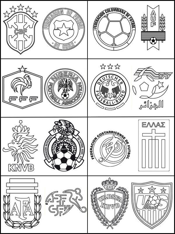 Download Free Printable FIFA World Cup Coloring Pages - ScribbleFun