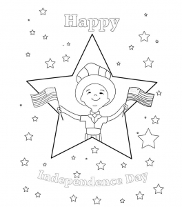 Free Independence Day Coloring Pages To Print