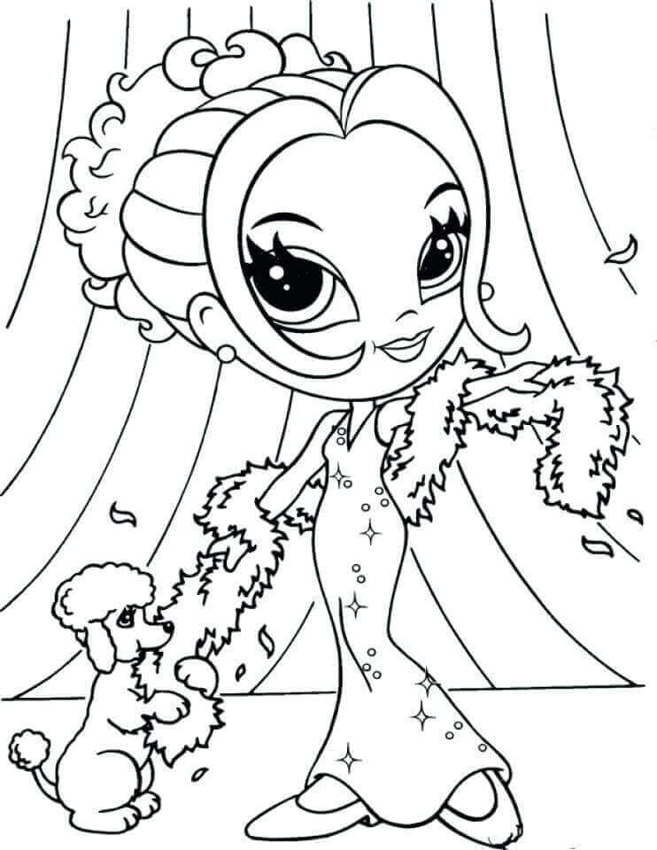 723 Animal Coloring Pages Of Lisa Frank for Kids