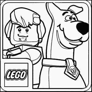 Lego Scooby Doo Coloring Pages