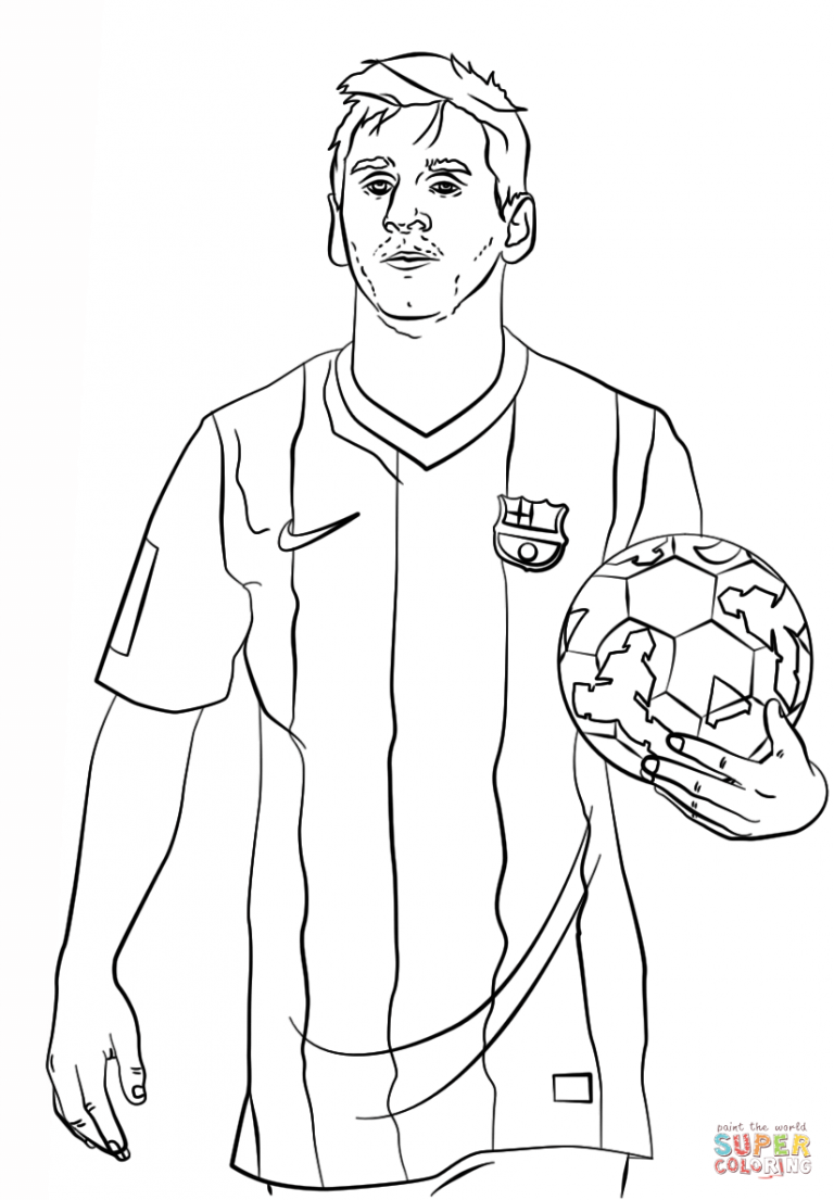 35 Free Printable Football Or Soccer Coloring Pages