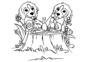 Lisa Frank Spotty And Dotty Coloring Sheet