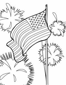 Memorial Day Coloring Images