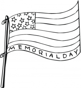 Memorial Day Coloring Pages Printable