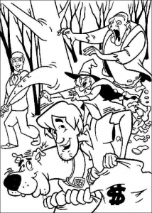 Scooby Doo Coloring Pages To Print