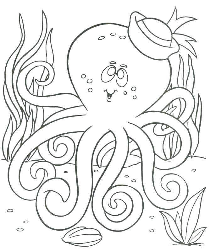 Download Free Printable Ocean Coloring Pages (Under The Sea)