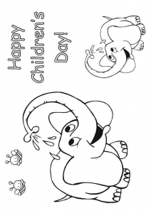 Free Printable Happy Childrens Day Coloring Pages To Print