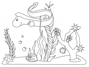 Free Printable Under The Sea Coloring Sheets