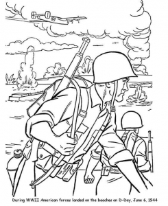 Free Veterans Day Coloring Pages