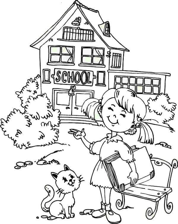 Going Back To School Coloring Pages