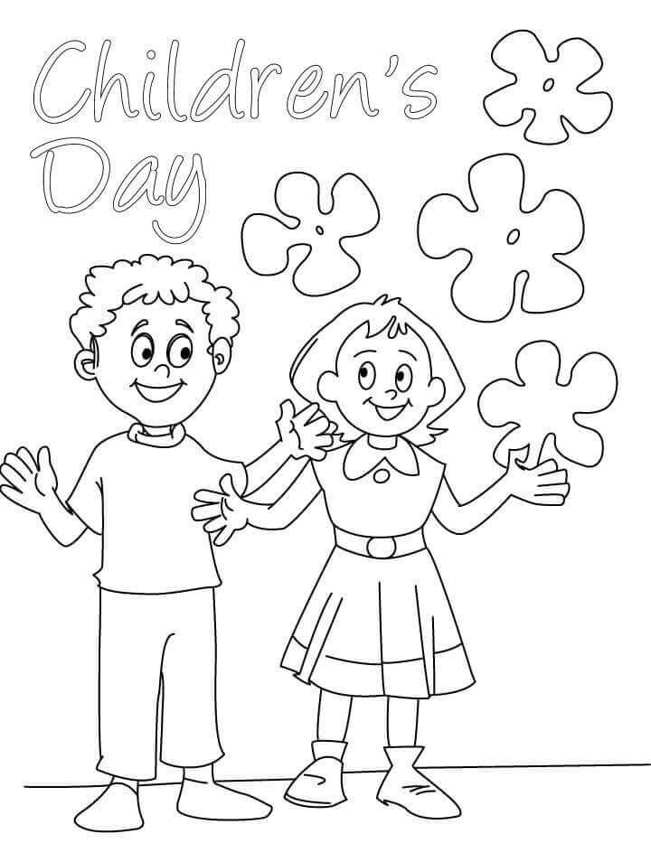 15 Free Printable Children s Day Coloring Pages