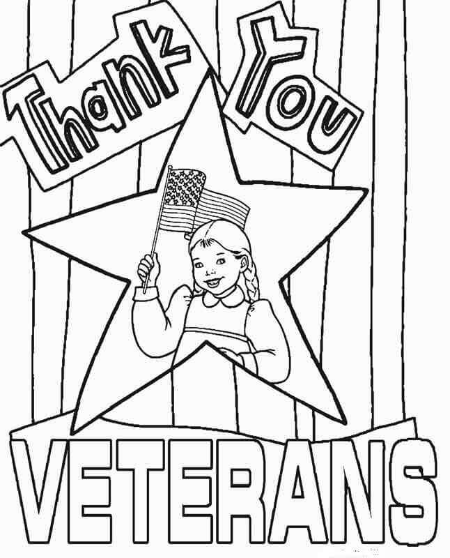 Veterans Day Printable Coloring Pages