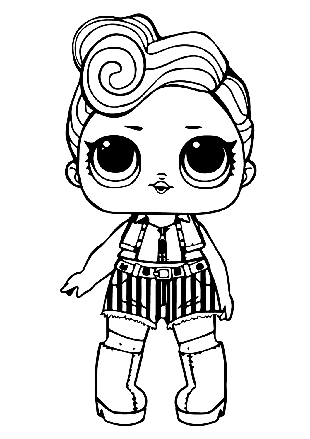 Download 40 Free Printable Lol Surprise Dolls Coloring Pages