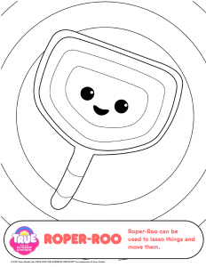 Roper-Roo Coloring From True And The Rainbow King Colouring Pages