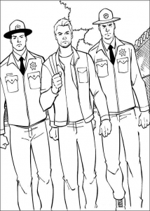 Scott Lang From Ant Man Coloring Page