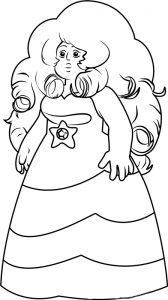 Steven Universe Coloring Images Rose Quartz