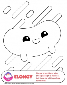 True and The Rainbow Kingdom Coloring Pictures Elongy