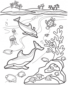 Underwater Coloring Pages