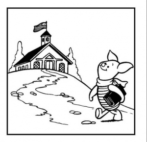 Welcome Back To Kindergarten Coloring Pages