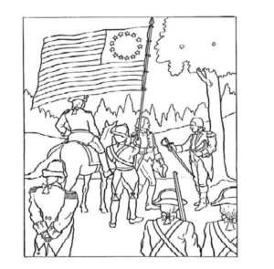 Bennington Battle Day Coloring Pages