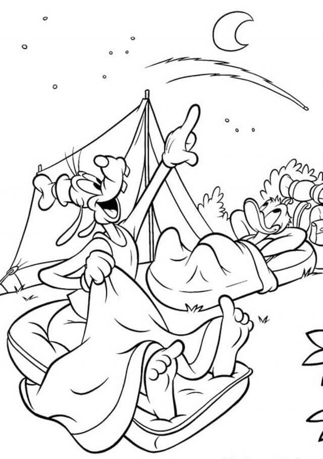 free printable camping coloring pages