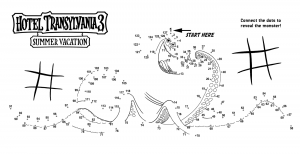 Hotel Transylvania 3 Activity Sheets Printable