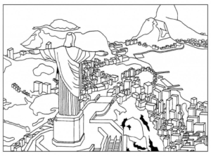 Brazil Independence Day Coloring Page