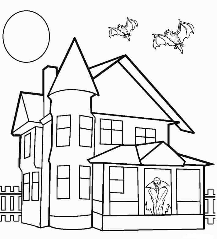 45+ Printable Disney Haunted Mansion Coloring Pages - JensenRaphie