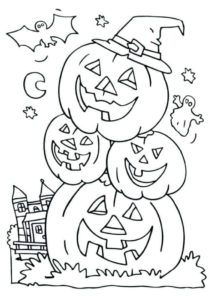 Free Printable Jack O Lantern Coloring Pages