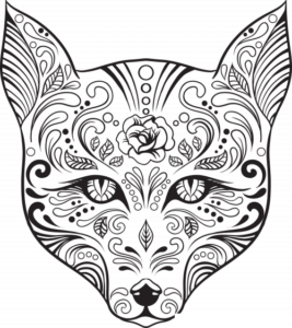 Sugar Skull Coloring Sheets
