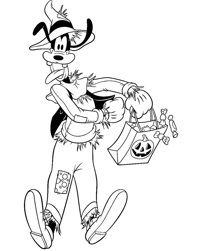Download 55+ Pluto Trick Or Treat Line Drawing Coloring Pages PNG PDF File
