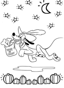 Cute Halloween Coloring Sheets For Kids