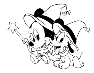 Free Printable Disney Halloween Coloring Pages