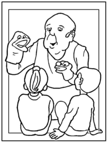 Grandfather Coloring Pages